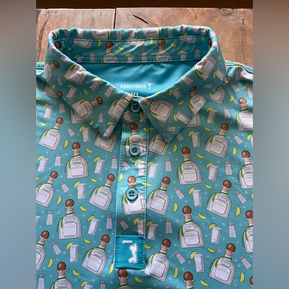 3/$90 Bogey Bros Golf Co. golf Polo - Picture 2 of 5